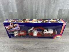 MAN Lorry W/Trailer & Menck M500H Excavator, 1/55, Siku