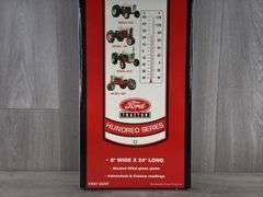 Ford Tractor Hundred Series Steel Indoor Thermometer, 24” Long