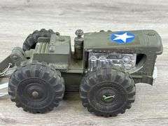 Hubley Diesel Army Dozer, 9 1/2” Long