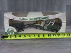 Hubley Mighty-Mite Jeep’N Cannon, Original Box & Plastic Wrap