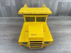 Mack Dump Truck, Buddy L, 19” Long