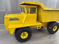 Mack Dump Truck, Buddy L, 19” Long