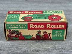 Hubley Kiddie Toy Diesel Road Roller, No. 315, 6” Long