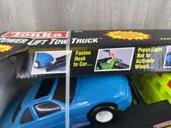 Tonka Power Lift Tow Truck, 20 1/2” Long, Motorized Winch