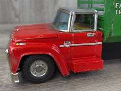 Ford 750 Friction Farm Truck, 10 1/2” Long, Made In Japan