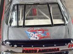 Darrell Waltrip #17 Parts America Chrome 1997 Monte Carlo Stock Car, 1/24, Limited Edition, 1 Of 6,000, Action Racing Collectables Club Of America