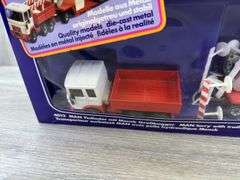 MAN Lorry W/Trailer & Menck M500H Excavator, 1/55, Siku