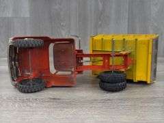 Hubley Mighty Metal Dump Truck, 11 1/2” Long