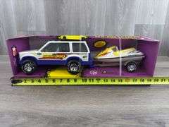 Ford Bombardier Sea Doo Hauler, 18 1/2” Long, Nylint