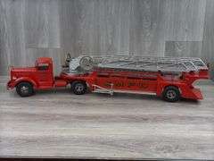 Smith-Miller Mack Fire Dept. No. 3 Ladder Truck, 35” Long