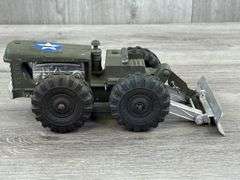 Hubley Diesel Army Dozer, 9 1/2” Long