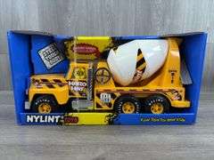 Hard Hat Contractors Cement Mixer, 17” Long, Nylint Toys