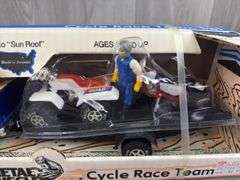 Nylint Cycle Race Team Set, 15” Long, Metal Muscle