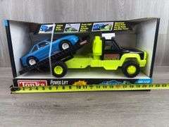 Tonka Power Lift Tow Truck, 20 1/2” Long, Motorized Winch