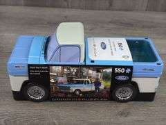 Ford F100 Ranger Pickup Puzzle, 550 Piece, Collector Tin