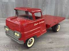 Structo Livestock Truck W/Loading Chute, Missing Stakes