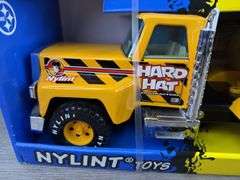 Hard Hat Contractors Log Hauler, 26” Long, Nylint Toys