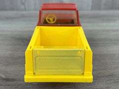 Structo Pickup Truck, 9” Long, Metal Truck & Plastic Bed