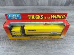 Ford CL-9000 Ryder Truck Rental W/Van, 1/64, Ertl, Trucks & Miniatures Of The World