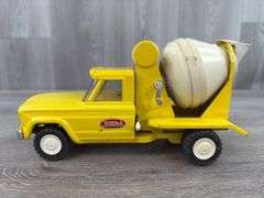 Tonka Jeep Cement Mixer Truck, 10” Long
