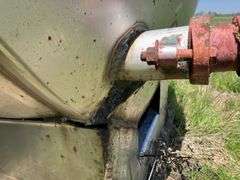 1250 Gallon Stainless Steel fertilizer tank.