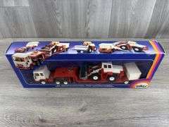 MAN Lorry W/Trailer & Bulldozer, 1/55, Siku