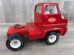 Tonka Truck & Flatbed Trailer, 26 1/2” Long