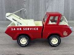 Tonka 24 Hr. Service Tow Truck, 9” Long