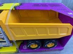 Hard Hat Contractors Dump Truck, 16” Long, Nylint Toys