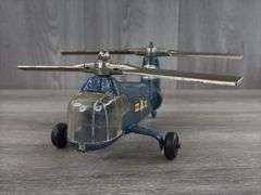 Hubley Metal Toy Copter, Original Box, 9” Long, No. 483