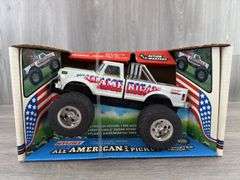 Spiker’s All American 4x4 Pickup Monster Truck, 12” Long