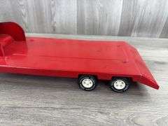 Tonka Truck & Flatbed Trailer, 26 1/2” Long
