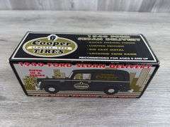 1940 Ford Sedan Cooper Armored Cord Tires Delivery Bank, 1/25