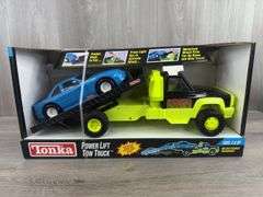Tonka Power Lift Tow Truck, 20 1/2” Long, Motorized Winch