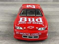Ken Schrader #25 Budweiser Monte Carlo Stock Car, 1/24, 1 Of 5,004, Action