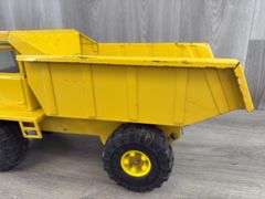 Mack Dump Truck, Buddy L, 19” Long