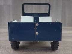 Tonka Jeep U.S.A.F. Truck, 10” Long, Missing Steering Wheel