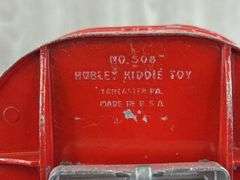 Hubley Truck & Dump Trailer, 16 1/2” Long
