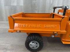 Tonka Toys State Hi-Way Dept. Plow/Dump Truck, 17 1/2” Long
