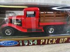 1934 Ford Stake Truck, 1/18, Road Legends