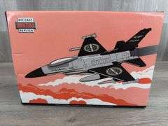 Harley Davidson Lockheed F-16 Fighting Falcon Airplane Bank, 11 1/2”