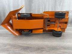 Tonka Toys State Hi-Way Dept. Plow/Dump Truck, 17 1/2” Long