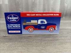 1952 Chevrolet 3100 Cooper Tires Pickup Bank, 1/25, Limited Edition