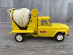 Tonka Jeep Cement Mixer Truck, 10” Long