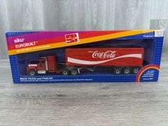 Mack Coca-Cola Truck & Trailer, 1/55, Siku