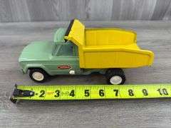 Tonka Jeep Dump Truck, 9 1/2” Long