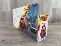K-134 Peterbilt Fire Spotter Plane Transporter, 11 1/2” Long, Matchbox