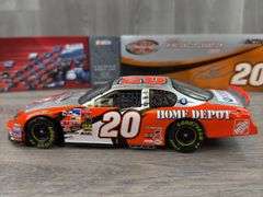 Tony Stewart #20 Home Depot/The Victory Lap 2003 Monte Carlo Stock Car, 1/24, Limited Edition, 2002 Winston Cup Champion, Action