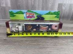 Dunkin’ Donuts Tractor Trailer, 11 1/2”, 1995 Limited Edition