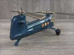 Hubley Metal Toy Copter, Original Box, 9” Long, No. 483